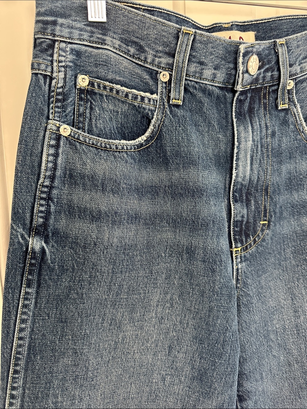 AMO Frida Wide Leg Jeans Admire Wash 28 - Picture 3 of 8